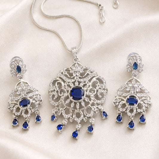 Azure Heirloom Necklace Set